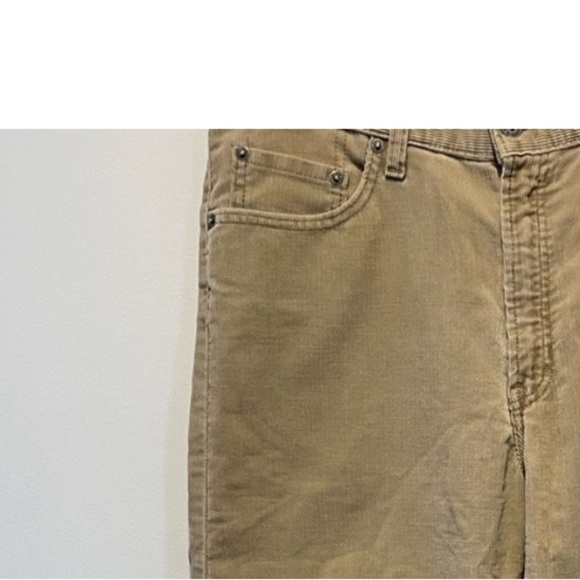 Abercrombie and Fitch Tan KhakiCorduroy Bootcut Pants Size 12 - Picture 3 of 4
